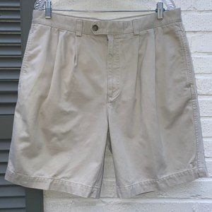 Cutter & Buck Khaki Shorts with Clemson Tiger Paw